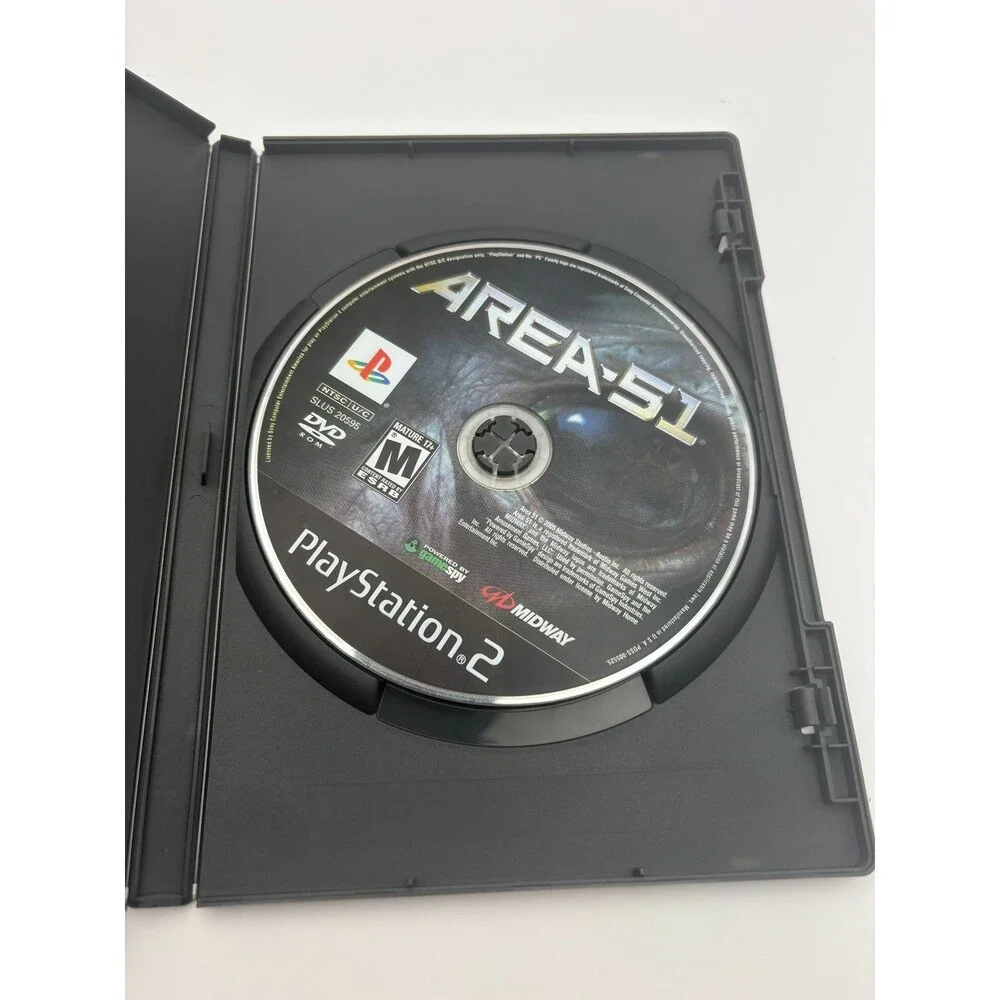 Area 51 (Sony PlayStation 2, 2005) (Disc Only)